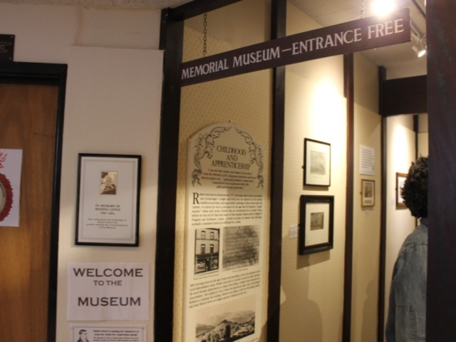 Start tour - inside the museum