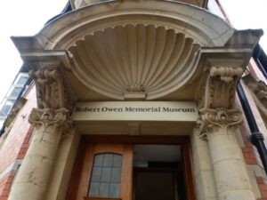 Robert Owen Museum front entrance