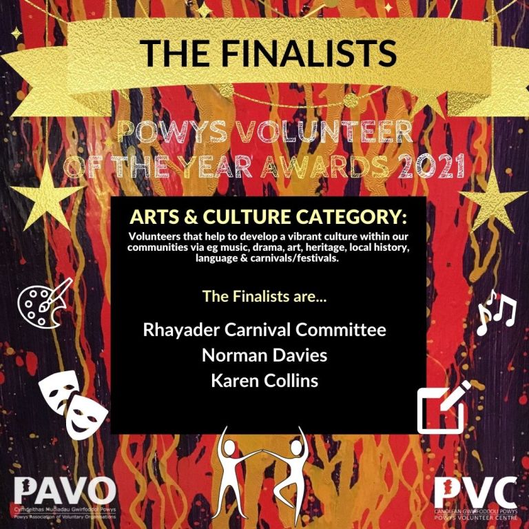 PAVO award 2021 - arts and culture finalists
